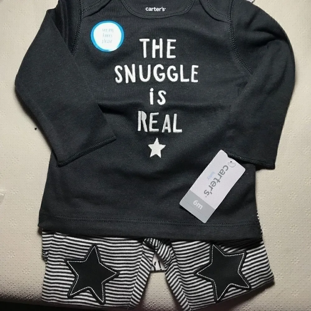 Carter's Black 3 Piece Set 6 Months